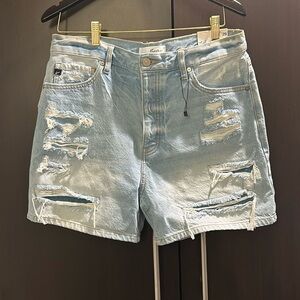 ‼️SOLD‼️NWT!!! Kancan 90’s boyfriend button fly denim shorts